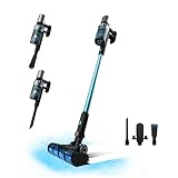Cecotec Aspirador Escoba sin Cable Conga Rockstar 2500 Thunder Jalisco. 400W, 30 kPa y 122 AW, 65 Minutos de Autonomía Máxima, Motor Digital, Tubo Rígido y Cepillo Jalisco